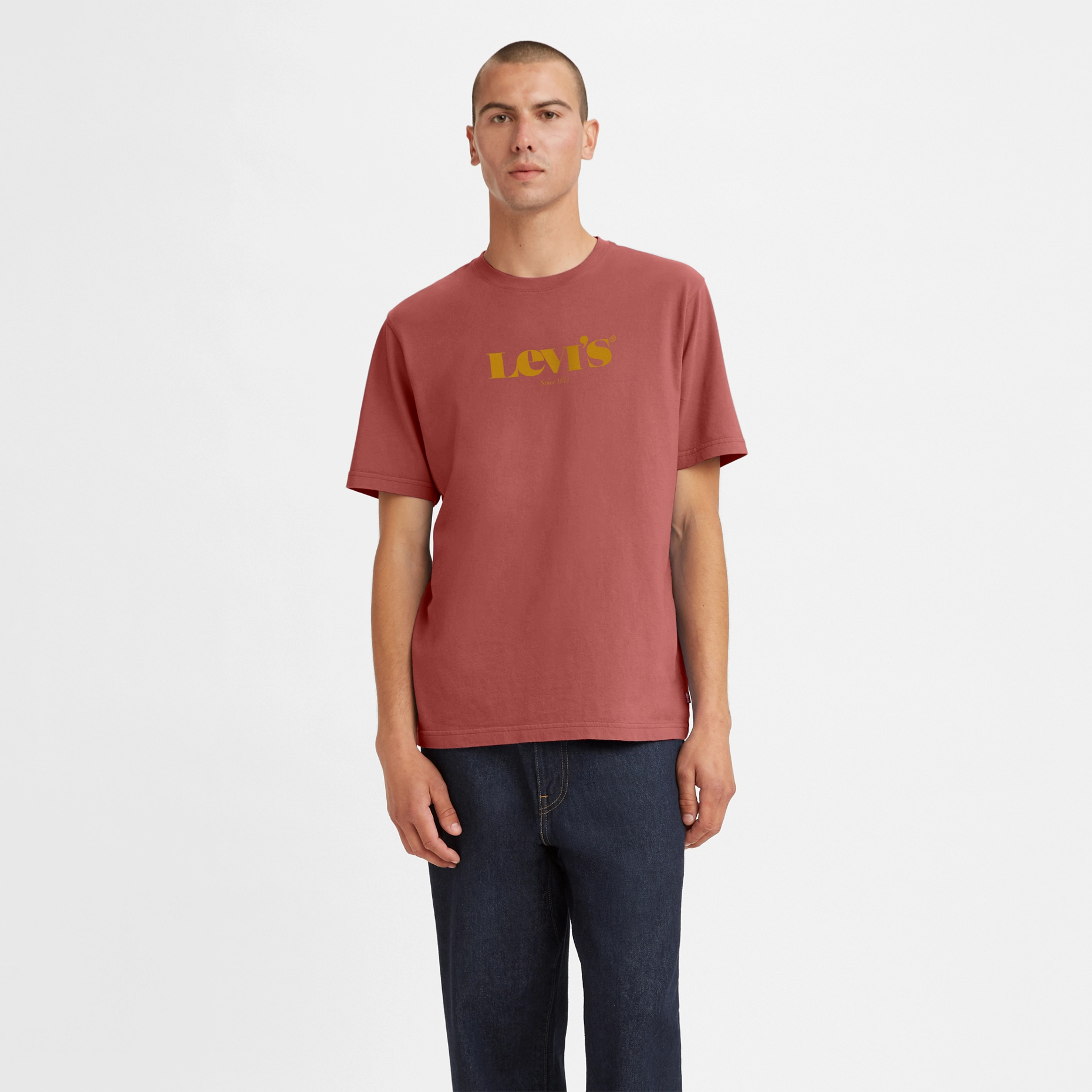 фото Футболка мужская levi's 16143-0318 красная l