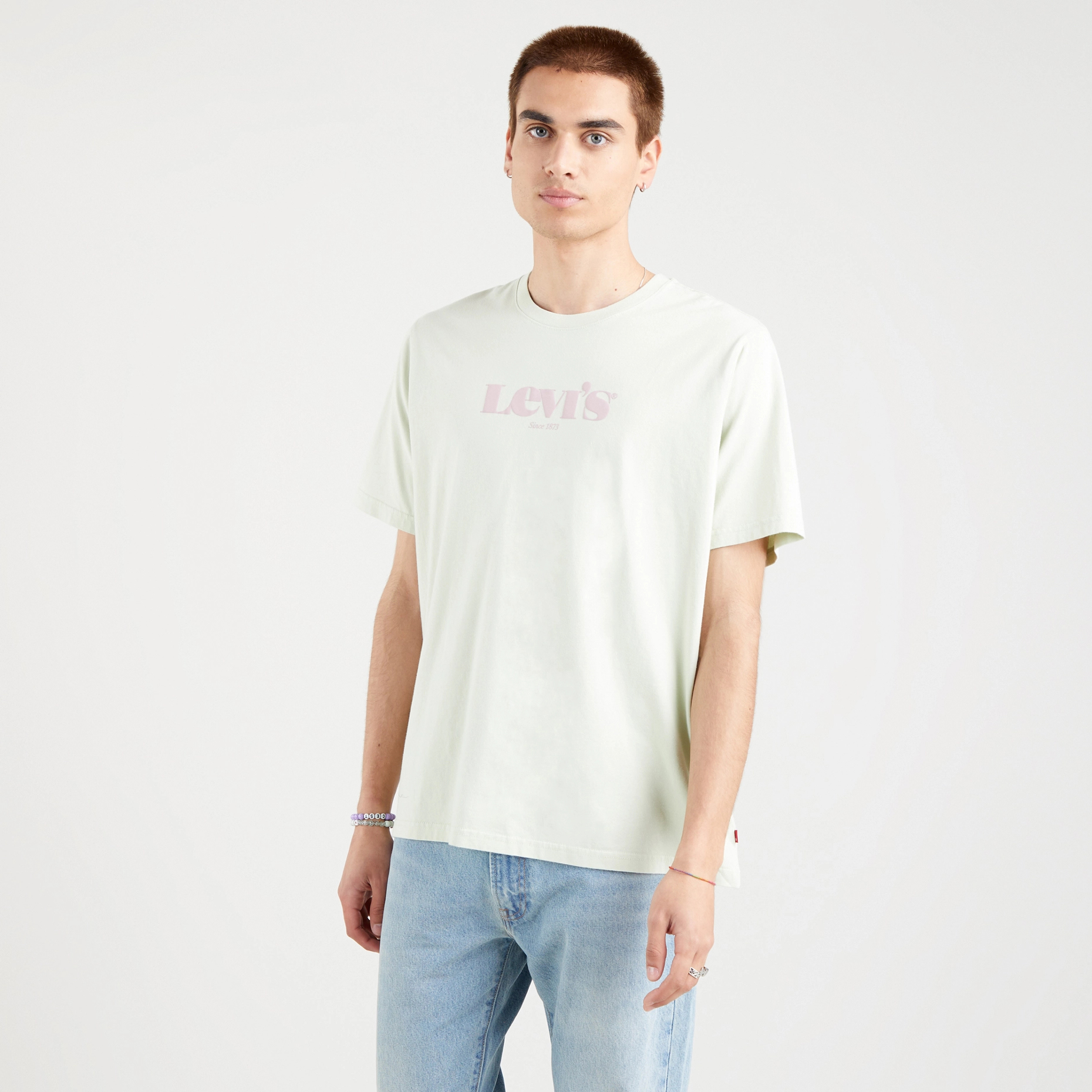 фото Футболка мужская levi's 16143-0294 зеленая xxl