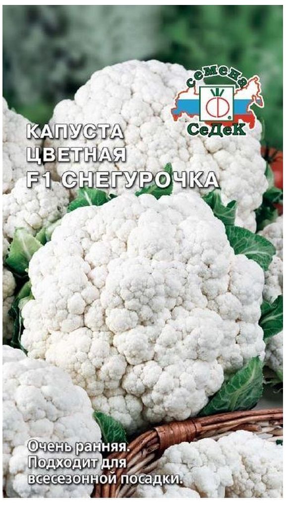 

Семена Капусты СеДеК Снегурочка F1 1 г