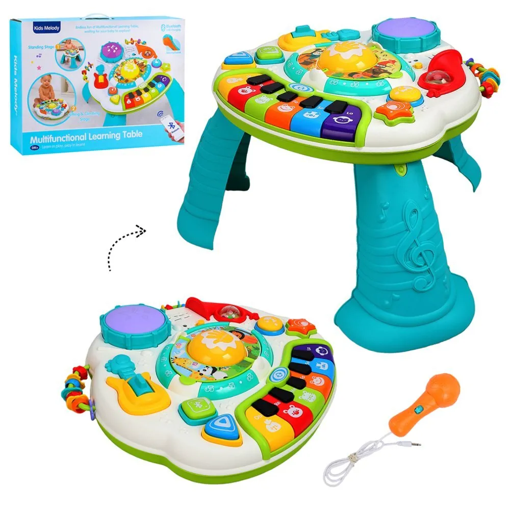 

Развивающая игрушка KIDS MELODY мультифункциональный музыкальный столик JB0333948