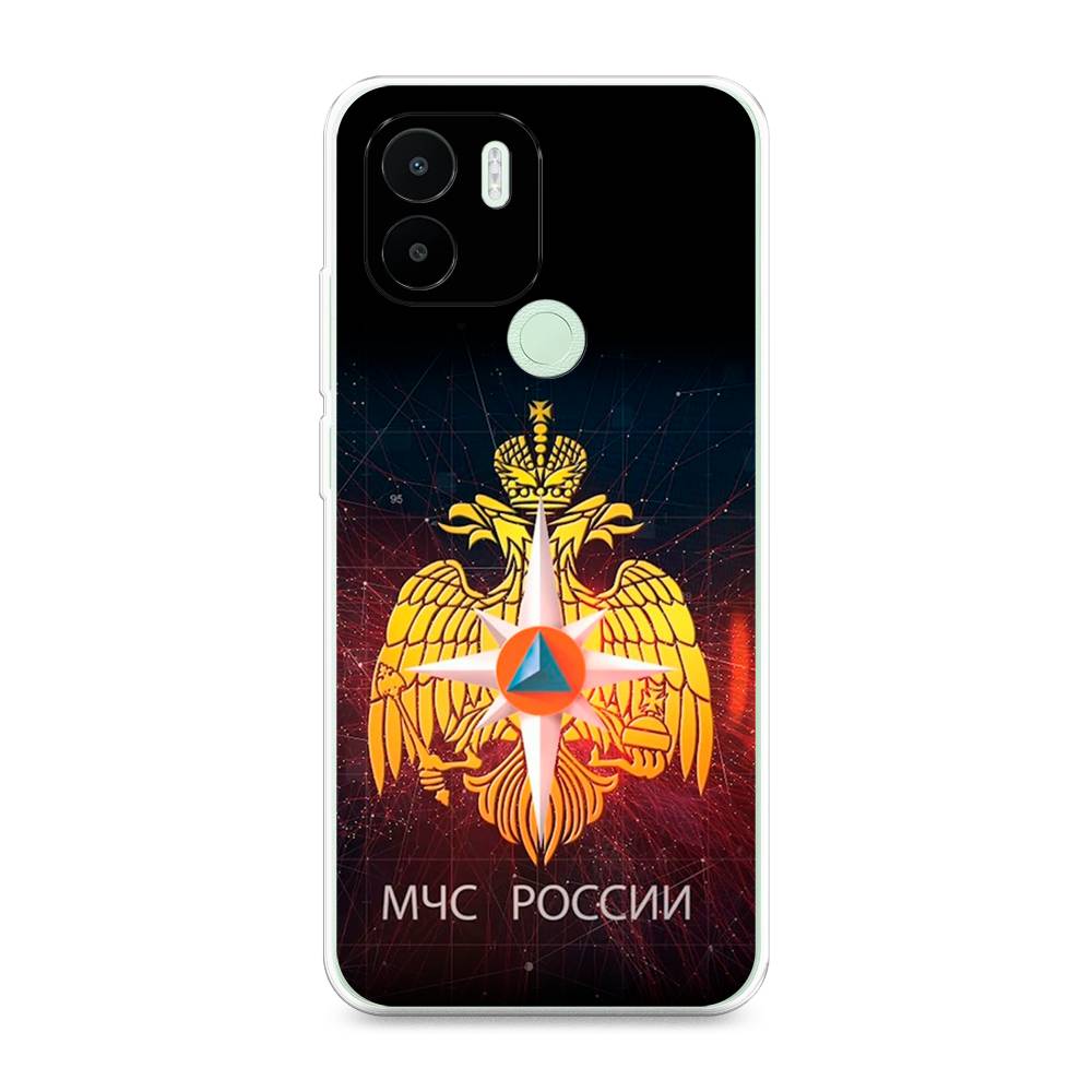 

Чехол Awog на Redmi A1 Plus / Редми A1 Плюс "МЧС России", Черный;желтый;красный