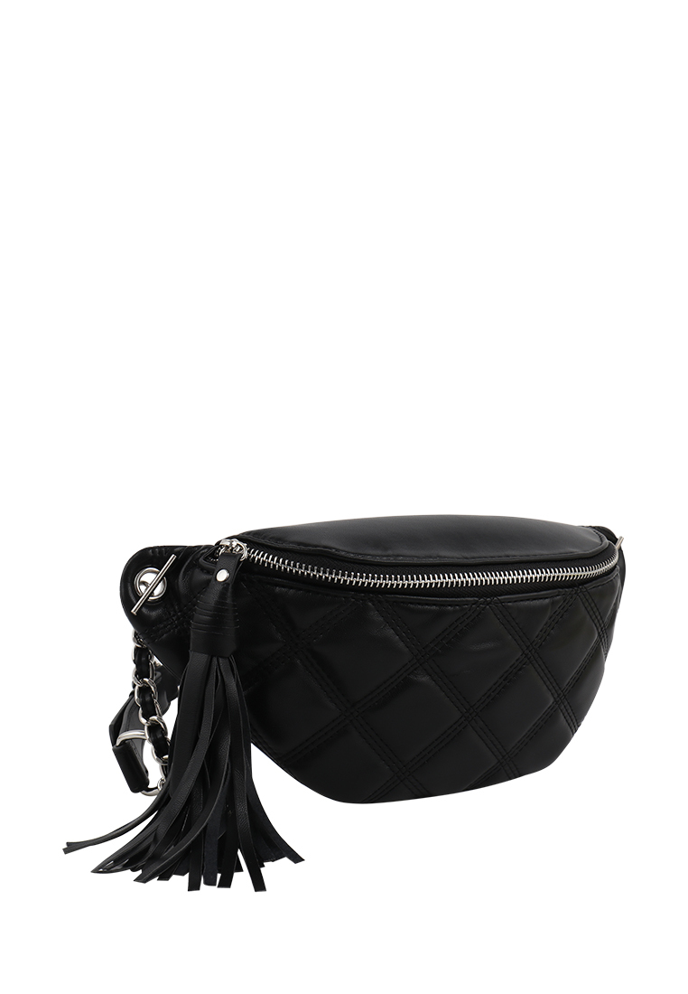 Поясная сумка женская Daniele Patrici A55531, черный