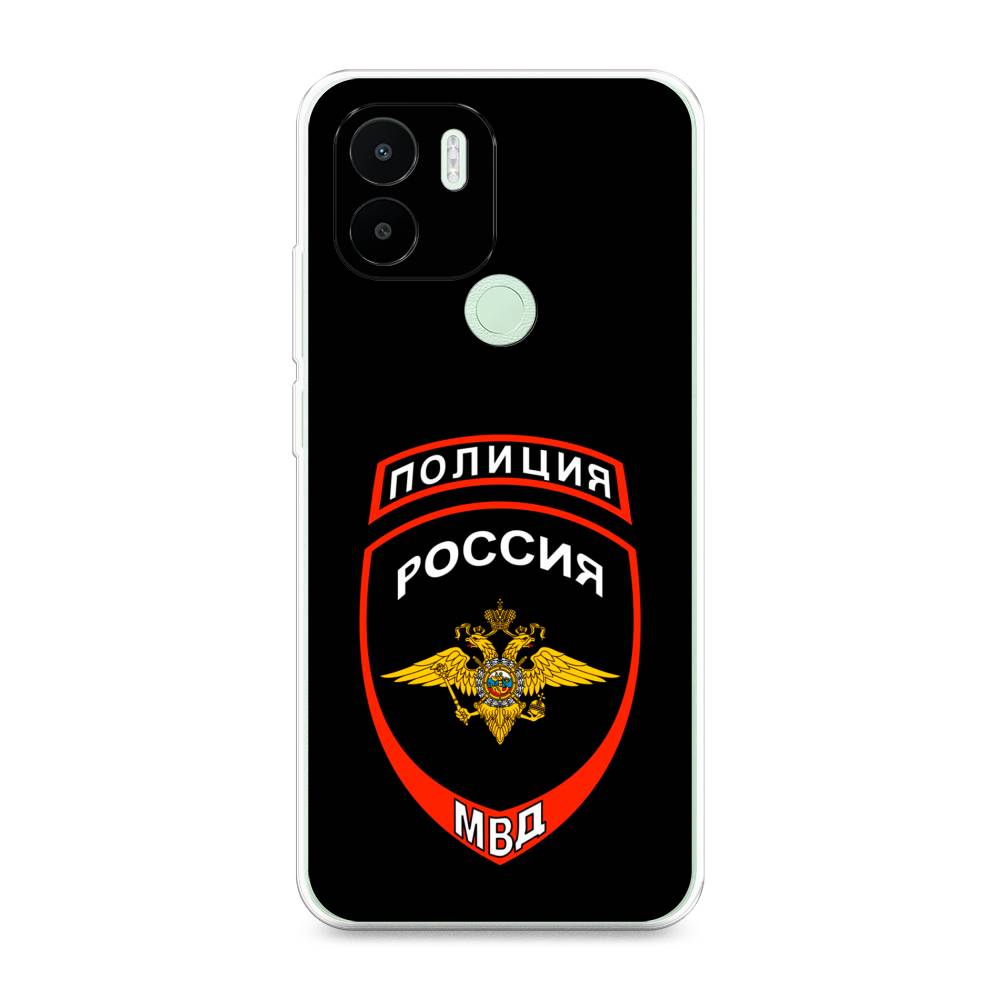 

Чехол Awog на Redmi A1 Plus / Редми A1 Плюс "Полиция шеврон", Черный;красный;белый