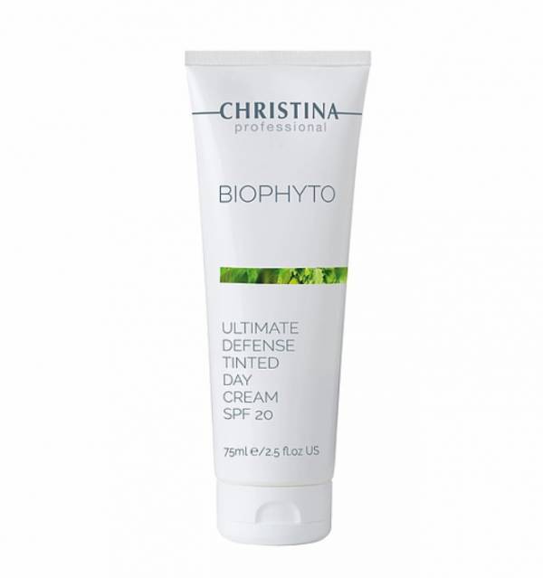 Крем для лица с тоном Christina BioPhyto Ultimate Defense Tinted Day Cream SPF 20 75 мл
