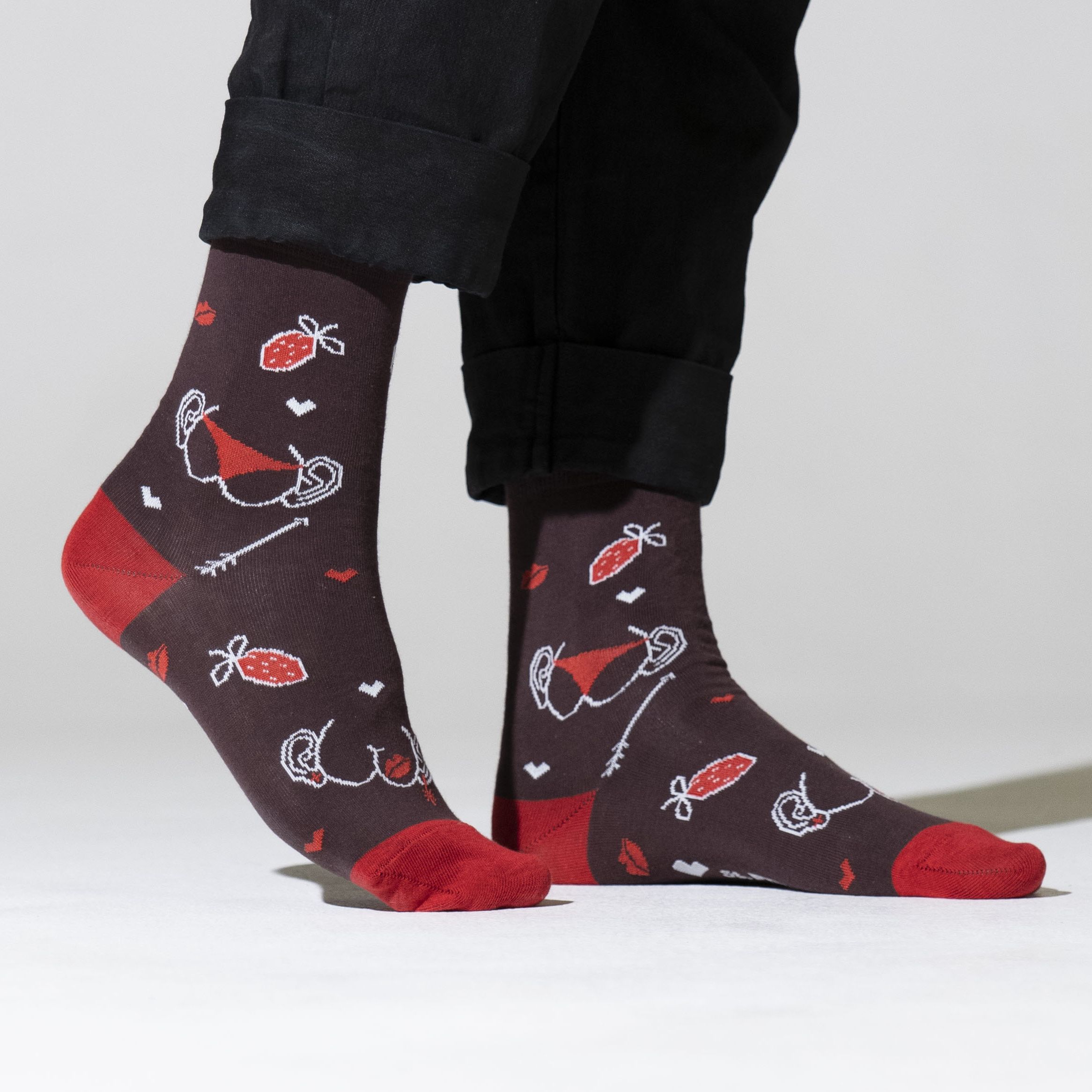 

Носки мужские St. Friday Socks opa-1210-10-11-02 коричневые, Коричневый, opa-1210-10-11-02