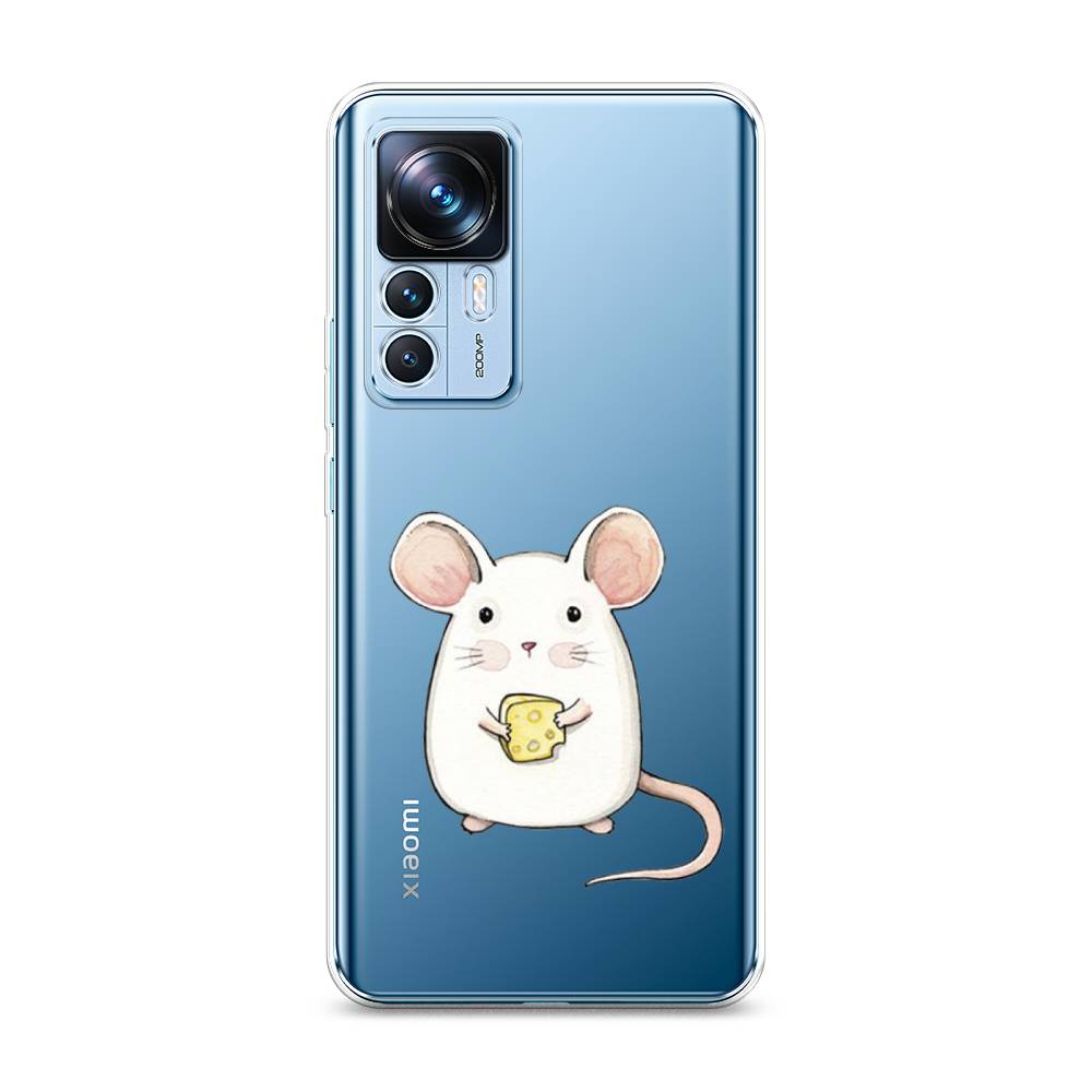 

Чехол Awog на Xiaomi 12T / Сяоми 12T "Мышка", Белый;розовый;прозрачный