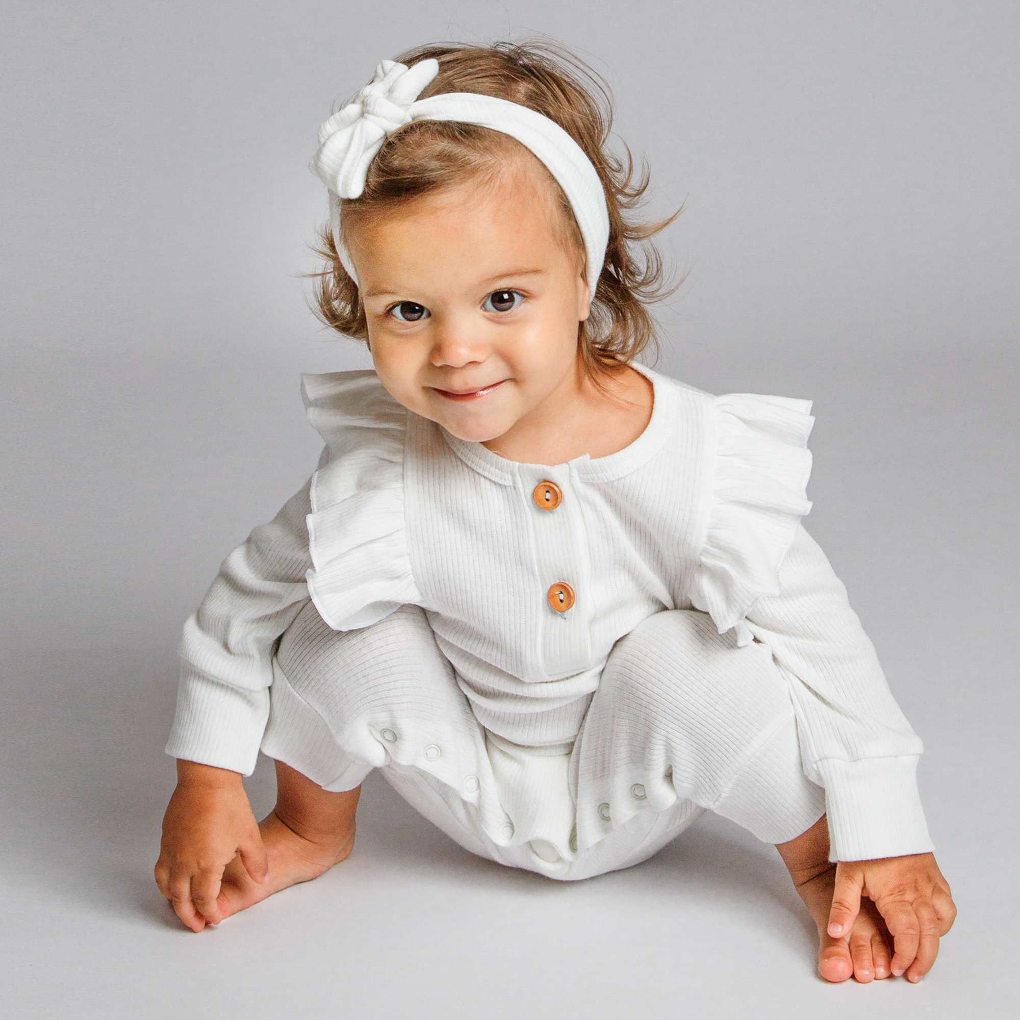 

Комплект одежды для девочек Amarobaby AB-OD21-FS52 белый 56, AB-OD21-FS52