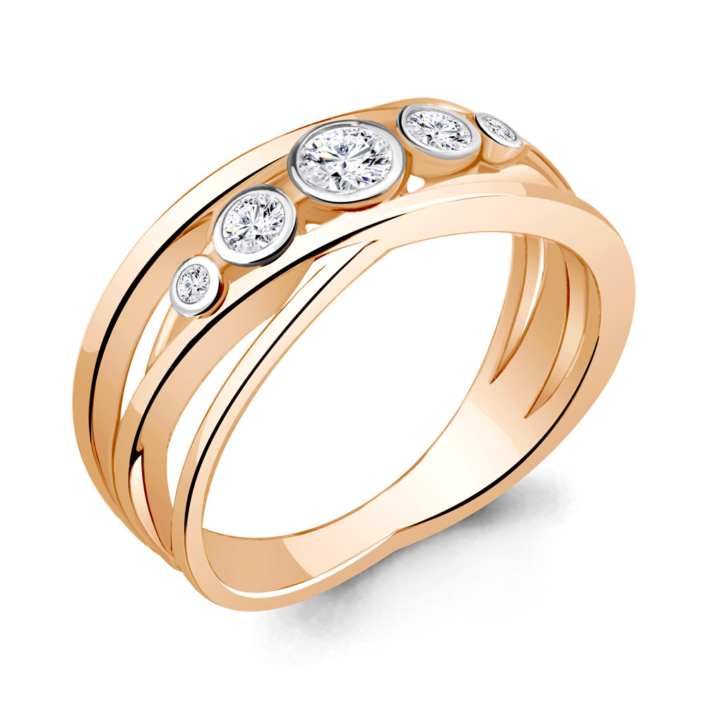 

Кольцо из серебра с фианитом Aquamarine Aquamarine 67349А_925_з р. 19,5, 67349А_925_з