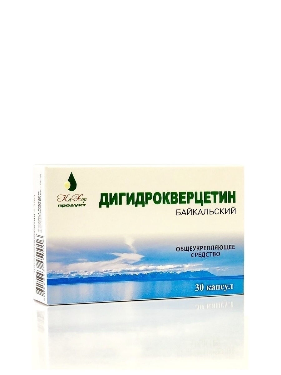 

Дигидрокверцетин Кахор-Продукт Байкальский капсулы 30 шт.