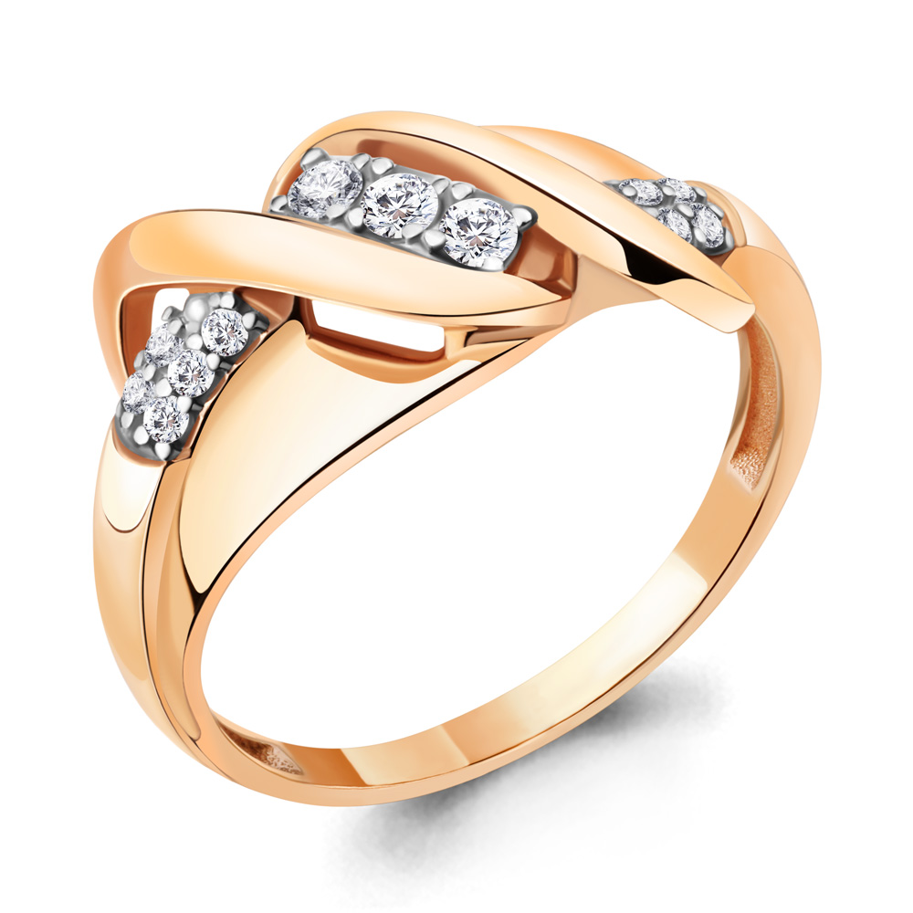 

Кольцо из серебра с фианитом Aquamarine Aquamarine 67344А_925_з р, 67344А_925_з