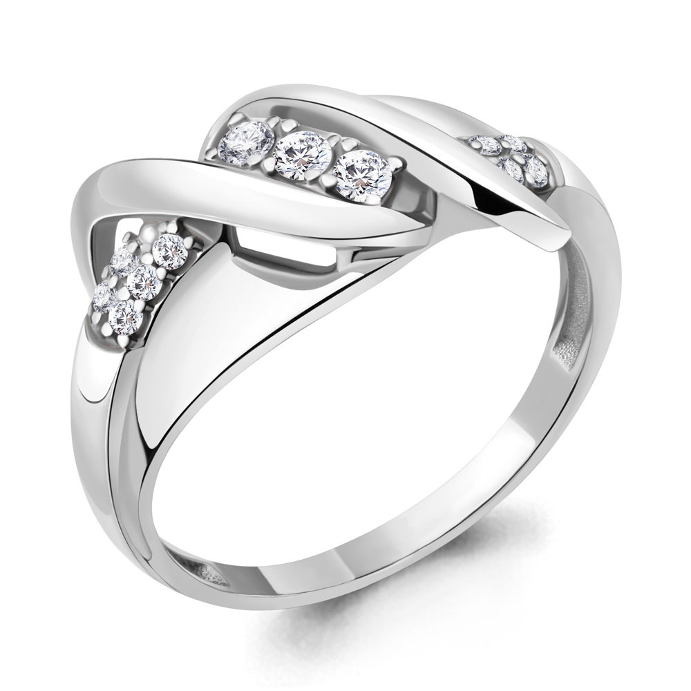 

Кольцо из серебра с фианитом Aquamarine Aquamarine 67344А_925_р р. 18, 67344А_925_р