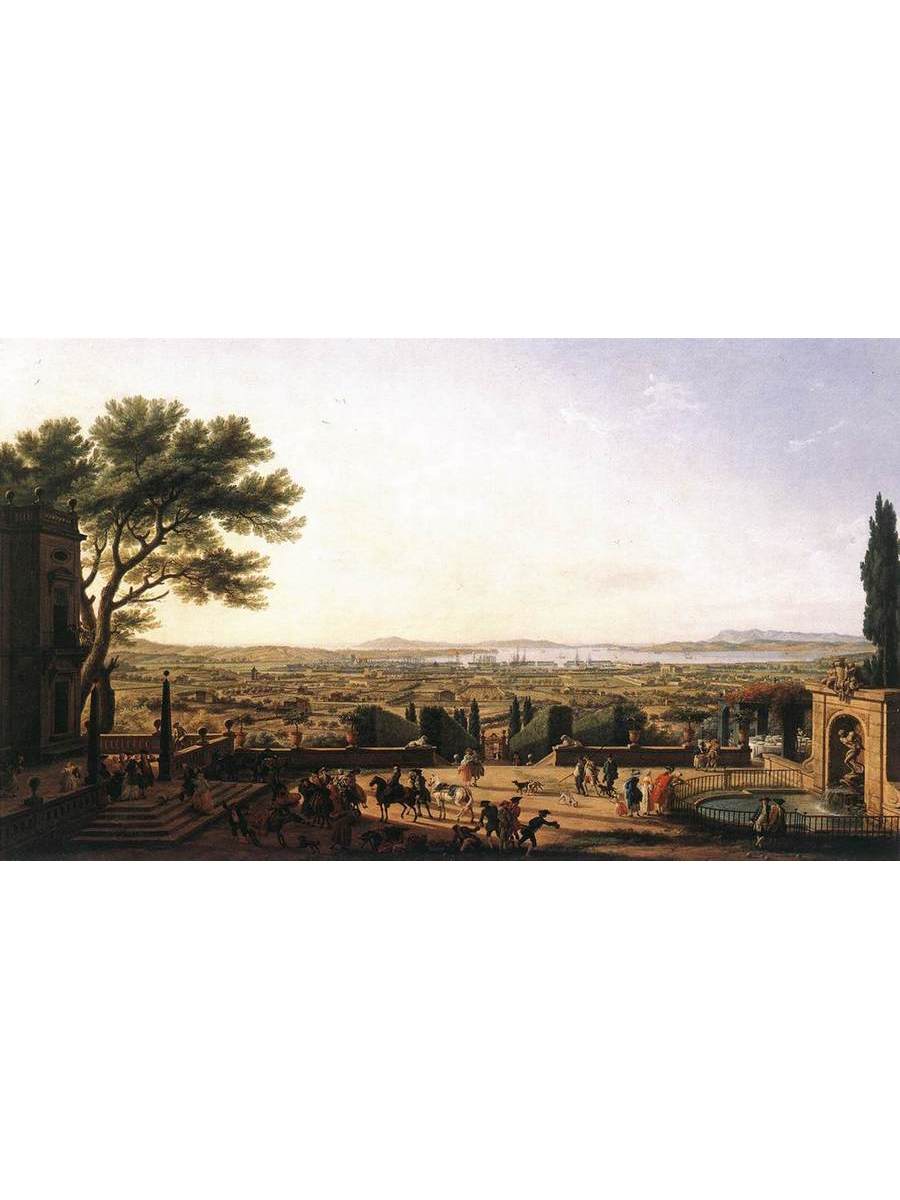 

Постер DRABS A2 Верне Клод Жозеф The Town and Harbour of Toulon