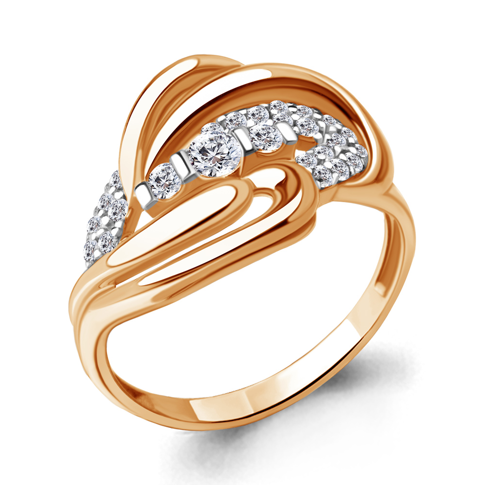 

Кольцо из серебра с фианитом Aquamarine Aquamarine 67343А_925_з р. 19,5, 67343А_925_з