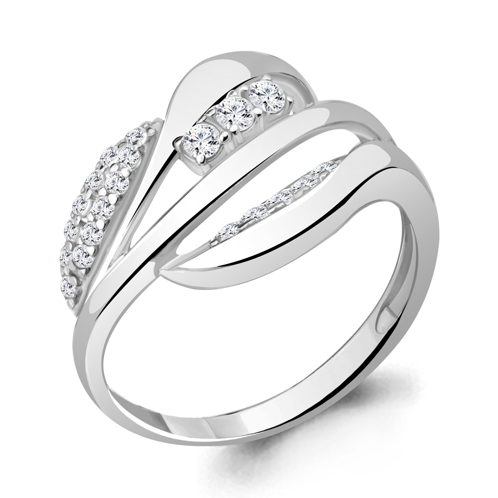 

Кольцо из серебра с фианитом Aquamarine Aquamarine 67342А_925_р р. 18, 67342А_925_р