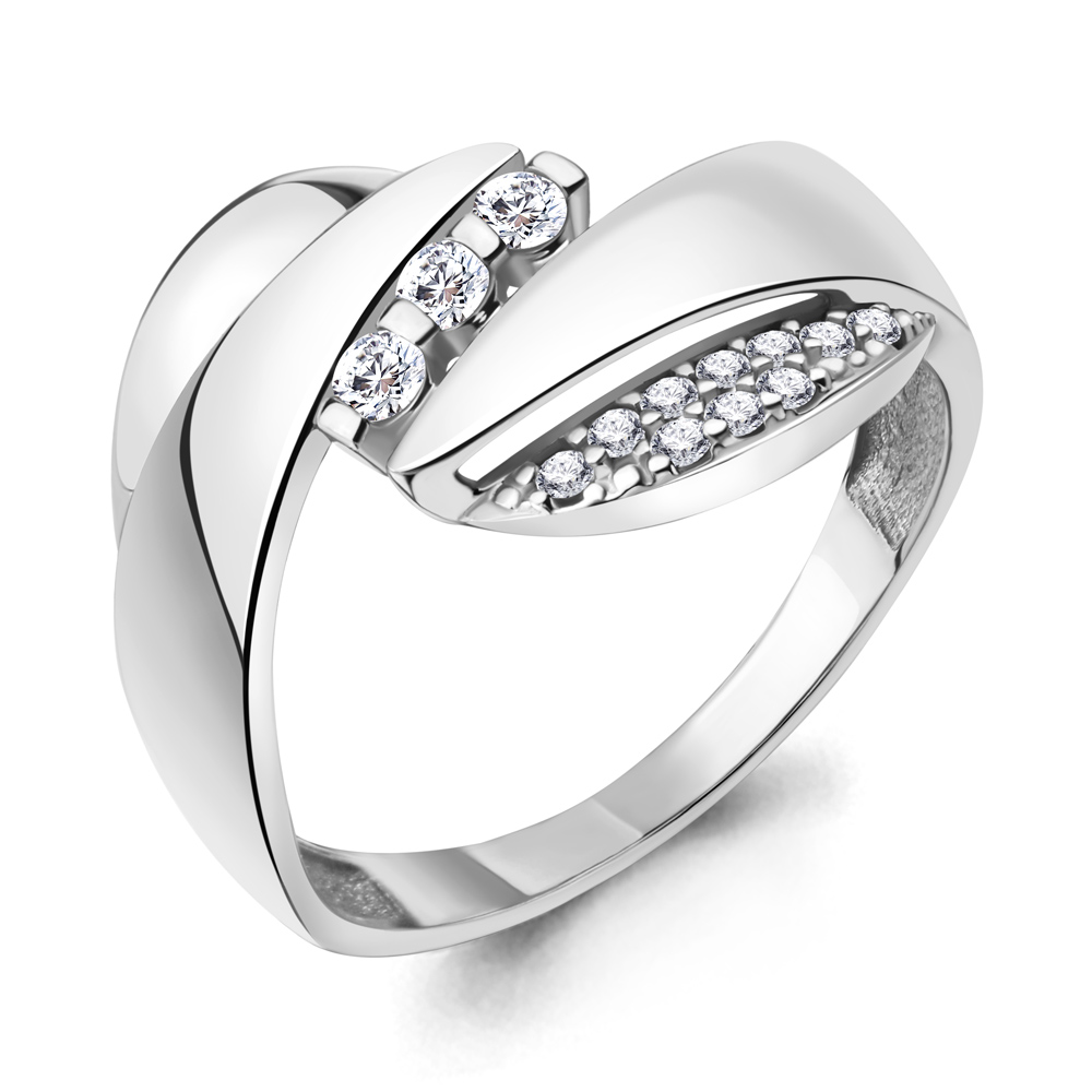 

Кольцо из серебра с фианитом Aquamarine Aquamarine 67341А_925_р р. 19,5, 67341А_925_р
