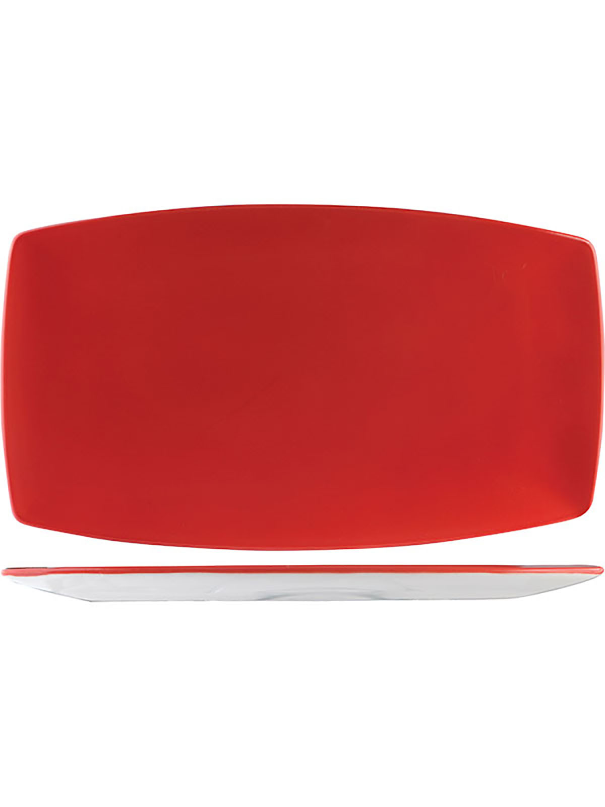 

Блюдо прямоугольное Steelite Firenza Red фарфоровое 36x20,3 см красное