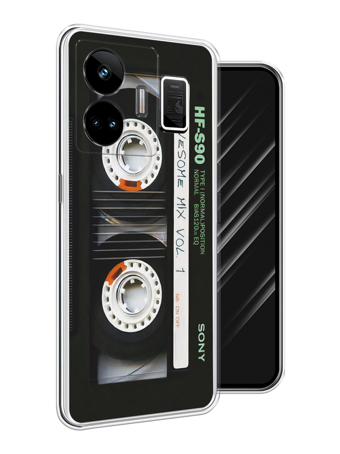 

Чехол Awog на Realme GT Neo 5 5G/GT 3 "Кассета", Черный, 2513750-1