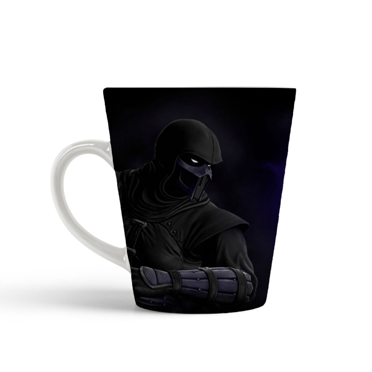 

Кружка-латте CoolPodarok Mortal Kombat MK Мортал комбат( фиолетовый фон)