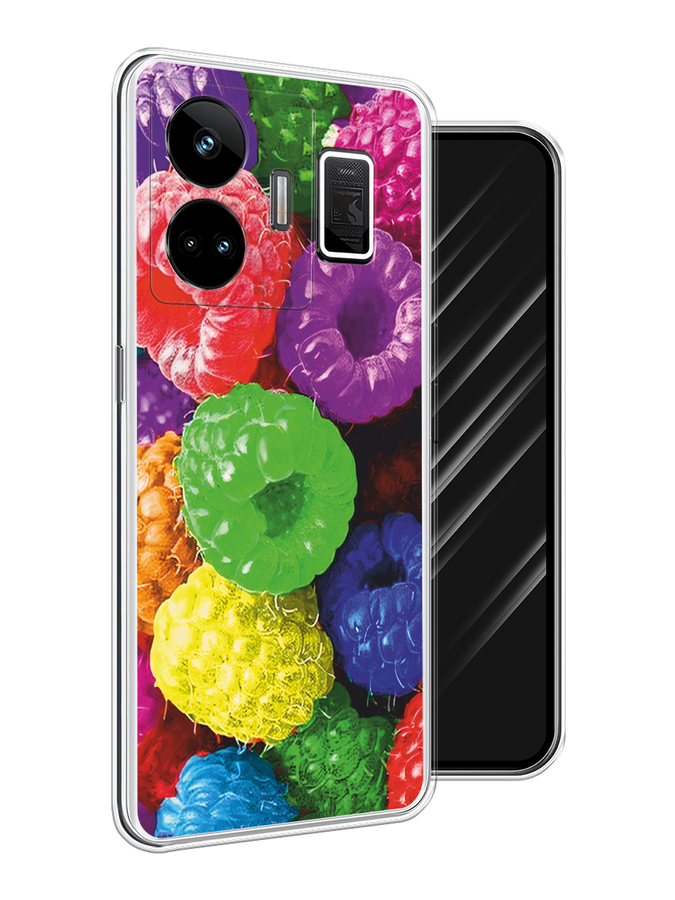 

Чехол Awog на Realme GT Neo 5 5G/GT 3 "Разноцветная малина", Разноцветный, 2513750-1