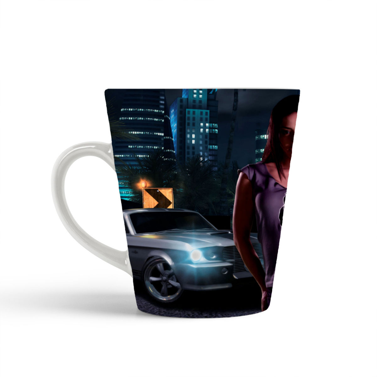 

Кружка-латте CoolPodarok Need for speed NFS Нед фор спид НФС (мия)