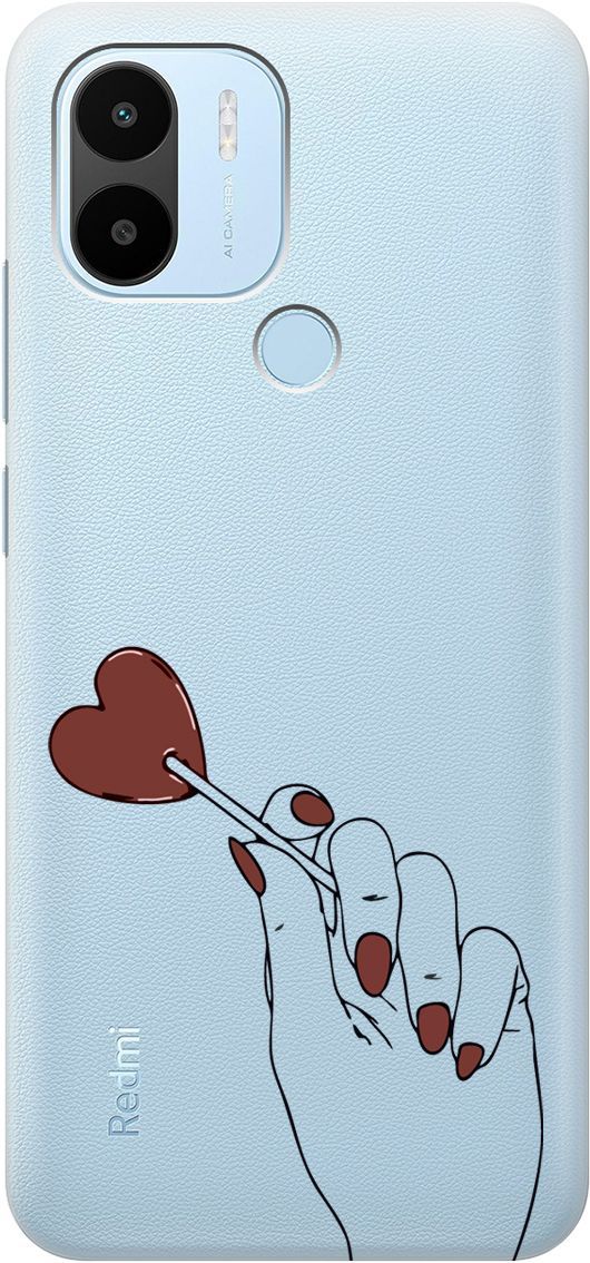 

Чехол на Xiaomi Redmi A1+ с 3D принтом "Heartbreaker" прозрачный, Прозрачный;красный, 158135