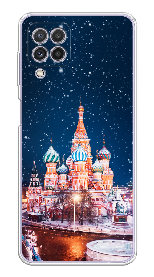 

Чехол на Samsung Galaxy A22/M22/M32 "Москва 1", Коричневый;синий;белый, 2103450-1