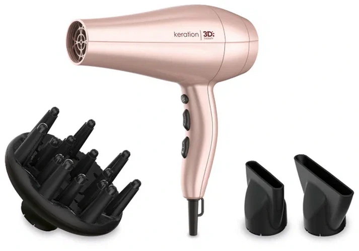 

Фен GA.MA DIVA 3D KERATION 2300 Вт бежевый