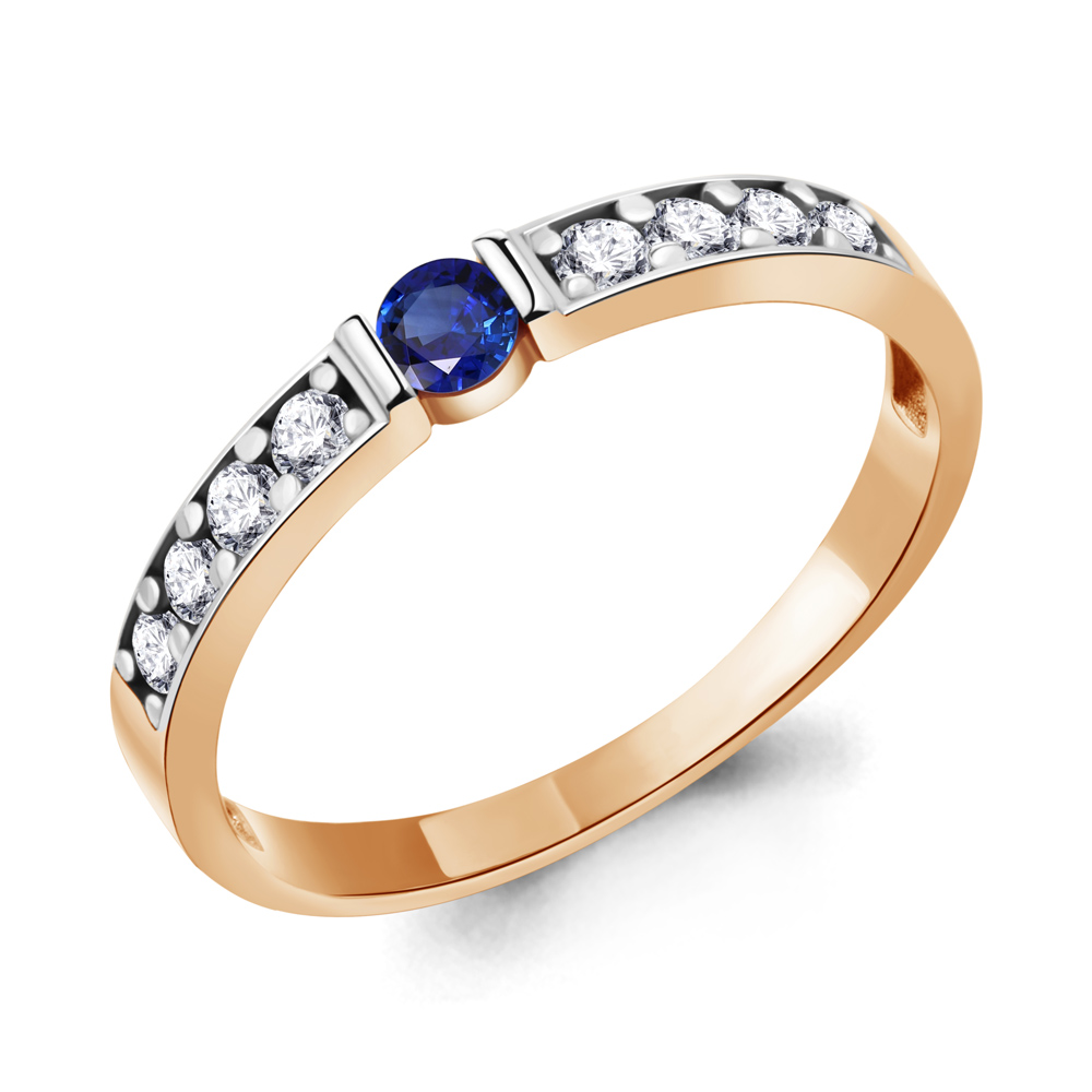 

Кольцо из серебра с фианитом Aquamarine Aquamarine 67332АБ_925_з р. 16,5, 67332АБ_925_з