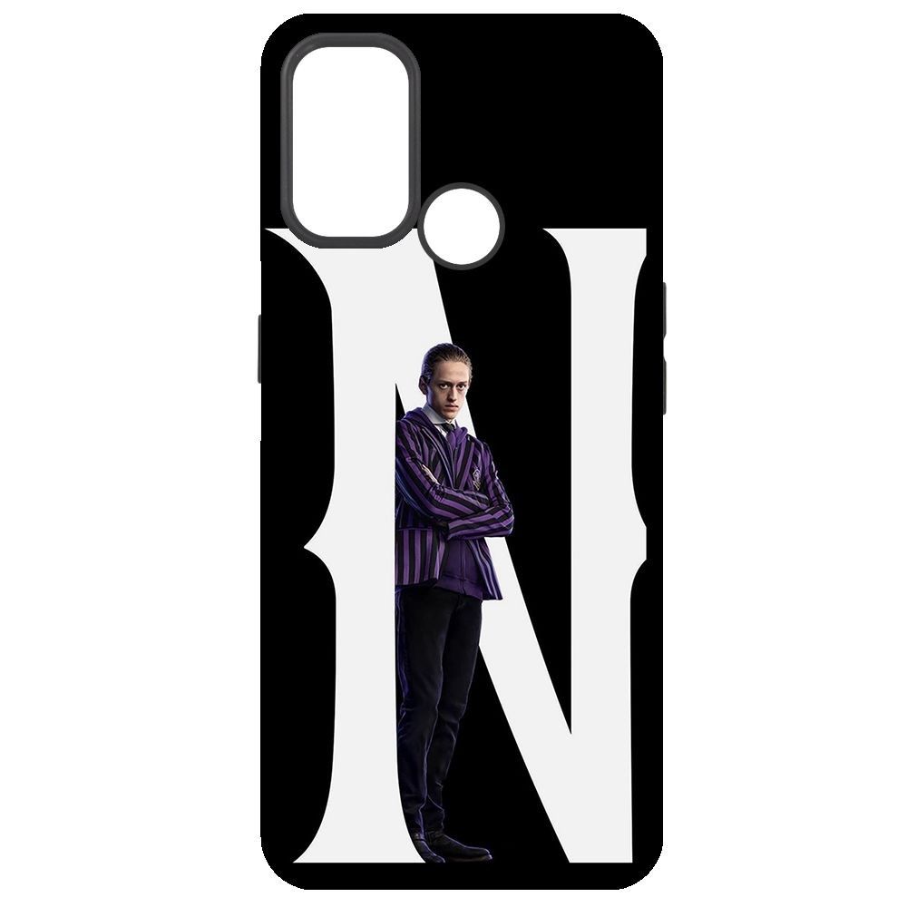 

Чехол-накладка Софт Уэнсдей Аддамс - Ксавье для Oppo A33 (2020), Черный