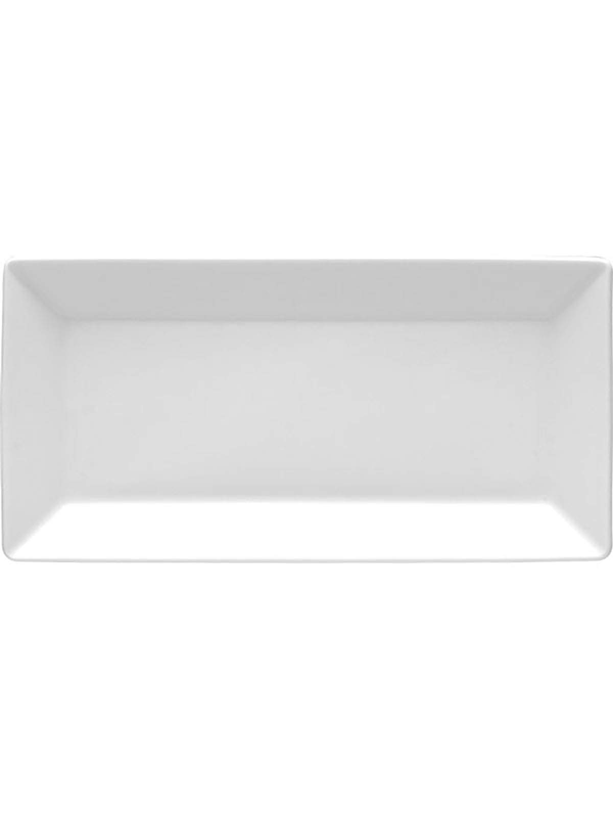 

Блюдо прямоугольное Lubiana Classic фарфоровое 22x11 см белое