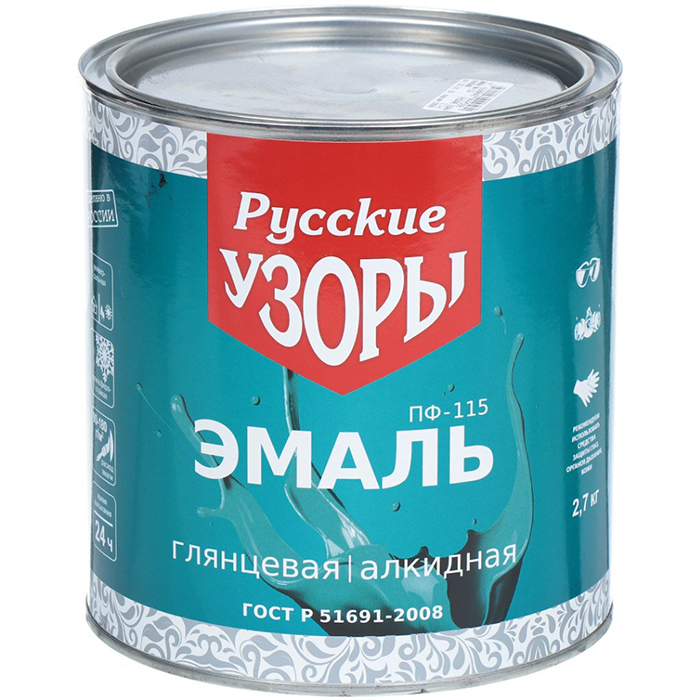 

Эмаль Русские узоры, ПФ-115, шоколадная, 2.7 кг