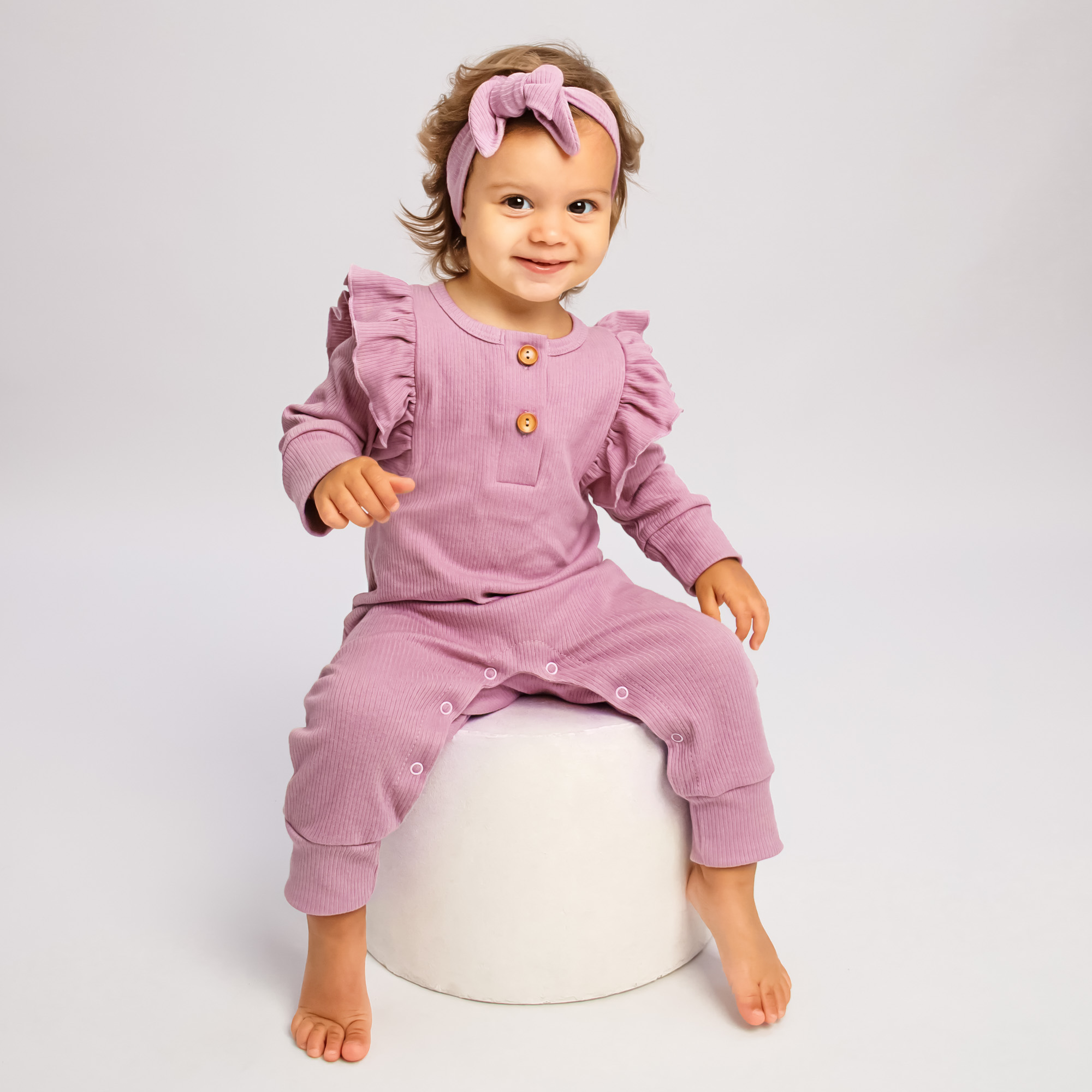 Комплект одежды для девочек Amarobaby AB-OD21-FS52 розовый 68