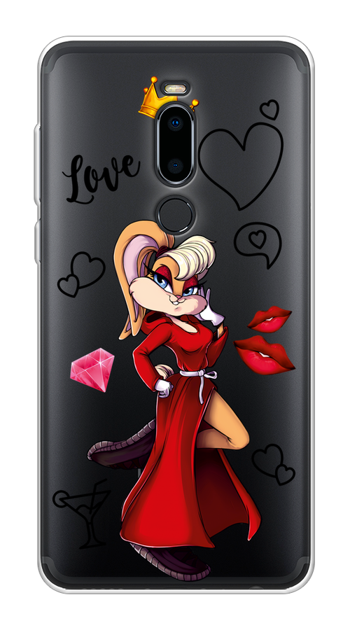

Чехол на Meizu M8 "Rich Lola Bunny", Красный;бежевый;оранжевый, 73150-6