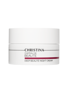 Крем для лица Christina Chateau de Beaute Deep Beaute Night Cream 50 мл масло эликсир на основе экстракта винограда chateau de beaute vino elixir шаг 3