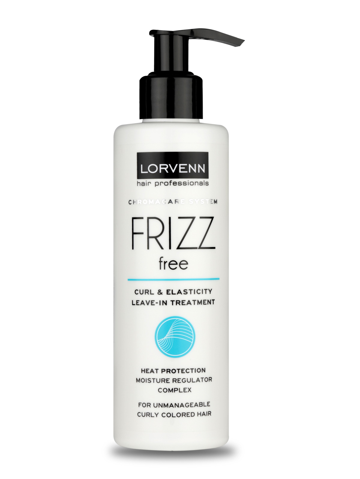 фото Лосьон frizz free для вьющихся волос lorvenn hair professionals увлажняющий, 200 мл