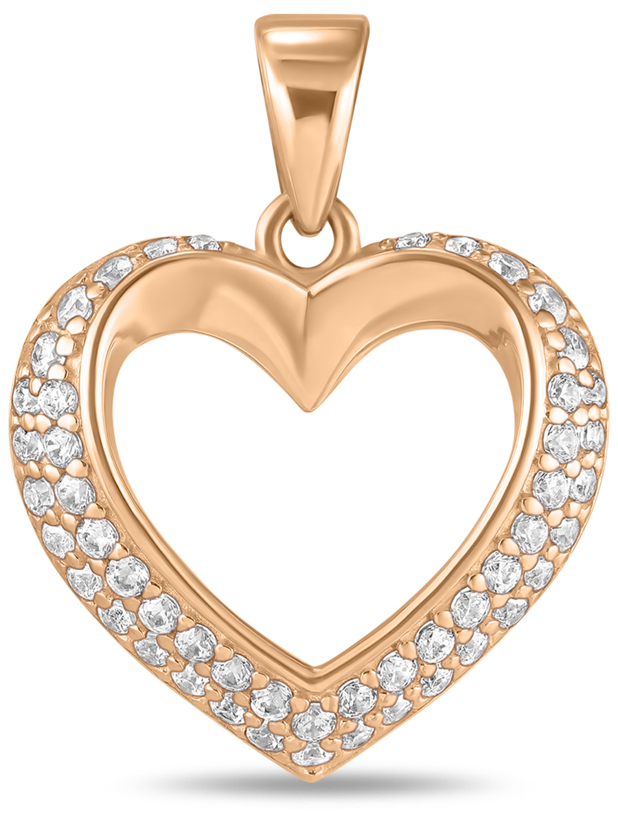 

Кулон из красного золота MIUZ Diamonds P2040-LS-0024, фианит, P2040-LS-0024