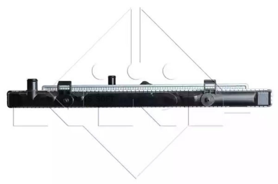 

Радиатор охлаждения двигателя Nrf 53387