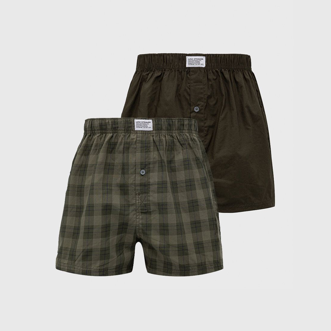 

Набор боксеров мужских Levi's 37149-0639 черных L, 37149-0639