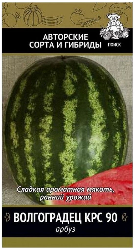 

Семена Арбуза ПОИСК Авторские сорта и гибриды Волгоградец КРС 90 15 шт