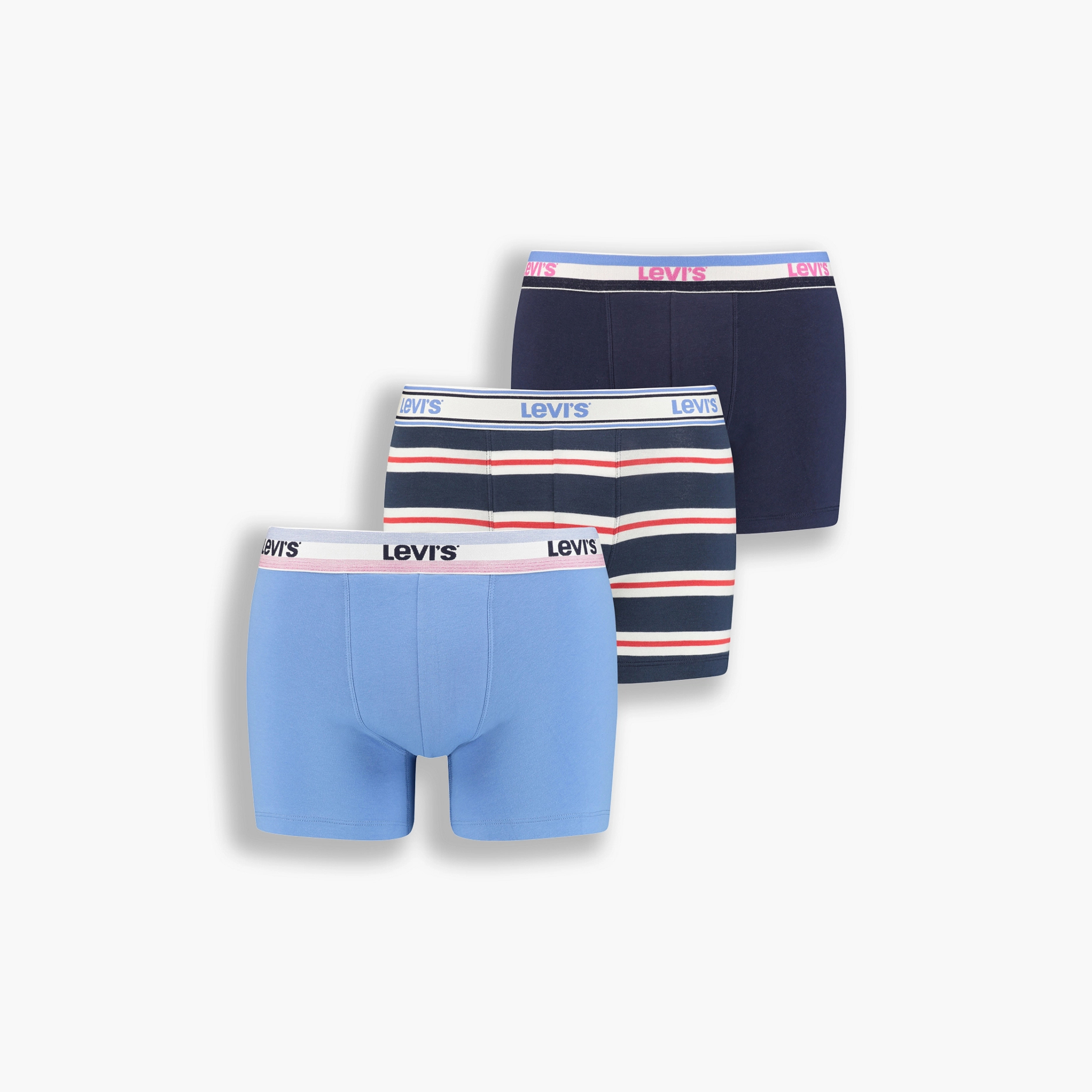 

Набор боксеров мужских Levi's 37149-0637 синих M, 37149-0637