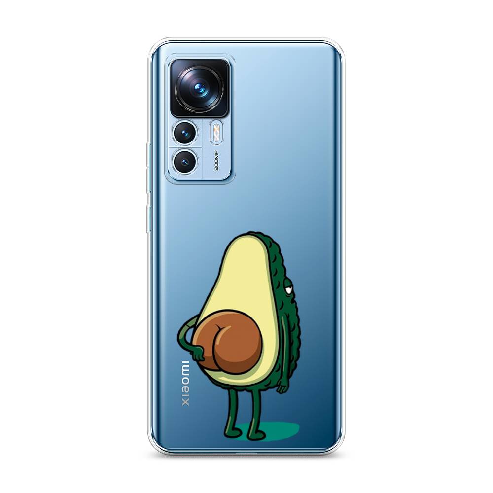 

Чехол Awog на Xiaomi 12T / Сяоми 12T "Попа авокадо", Зеленый;коричневый;прозрачный