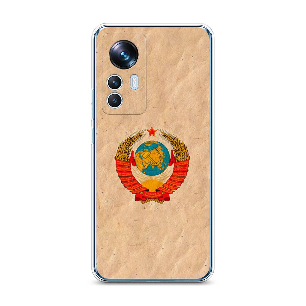 

Чехол Awog на Xiaomi 12T / Сяоми 12T "Союз пролетариев", Бежевый;красный