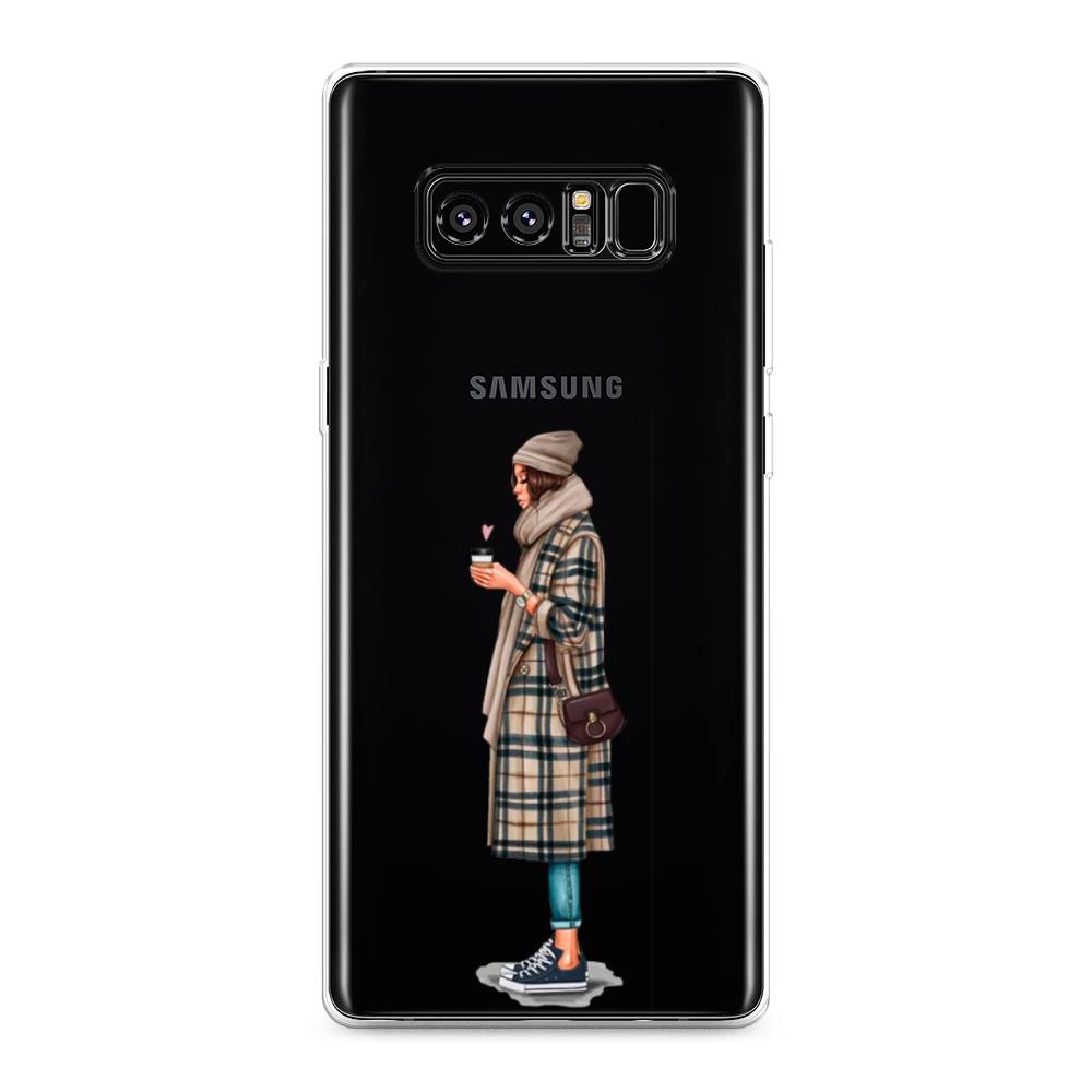 

Чехол на Samsung Galaxy Note 8 "Утренний кофе", Коричневый;бежевый, 25250-6