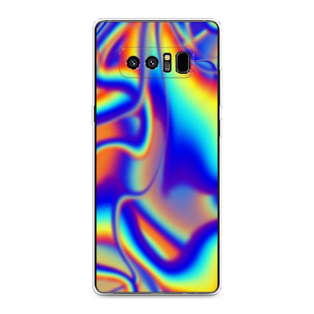 

Чехол на Samsung Galaxy Note 8 "Яркая голограмма", Разноцветный, 25250-3