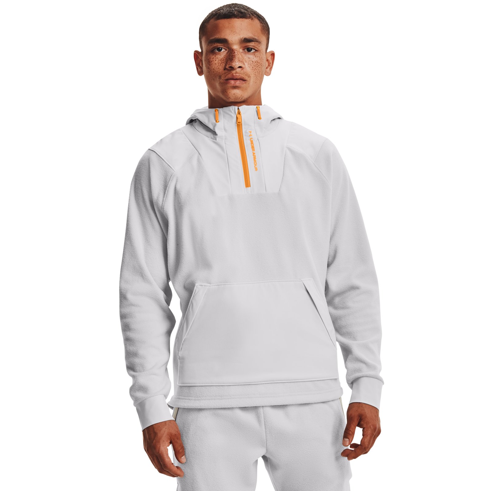 фото Толстовка мужская under armour 1366177-014 серая xl