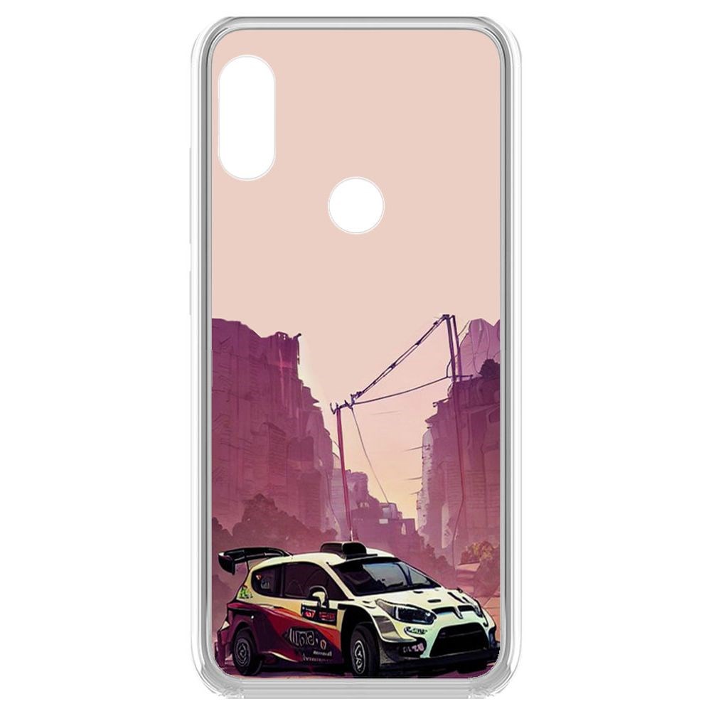 

Чехол-накладка Krutoff Clear Case Гоночный каньон для Xiaomi Redmi Note 6 Pro