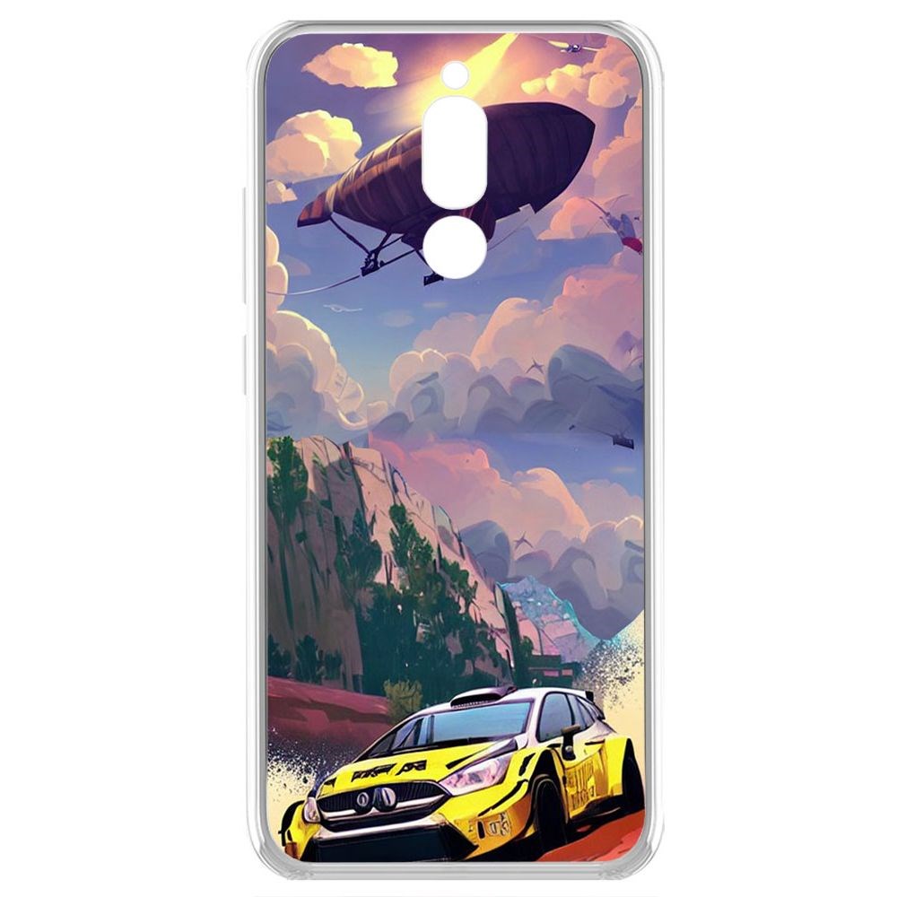 

Чехол-накладка Krutoff Clear Case Гонка для Xiaomi Redmi 8, Прозрачный