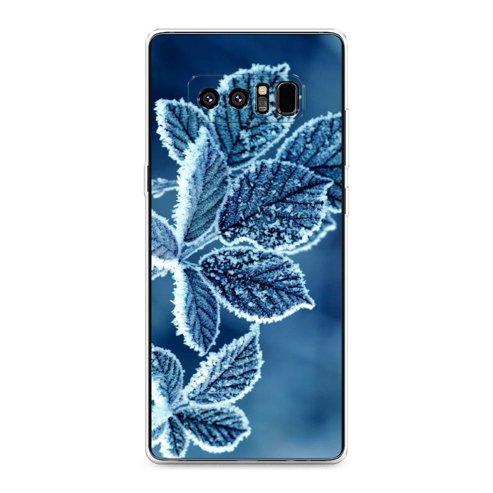 

Чехол на Samsung Galaxy Note 8 "Зима 6", Голубой;белый, 25250-2