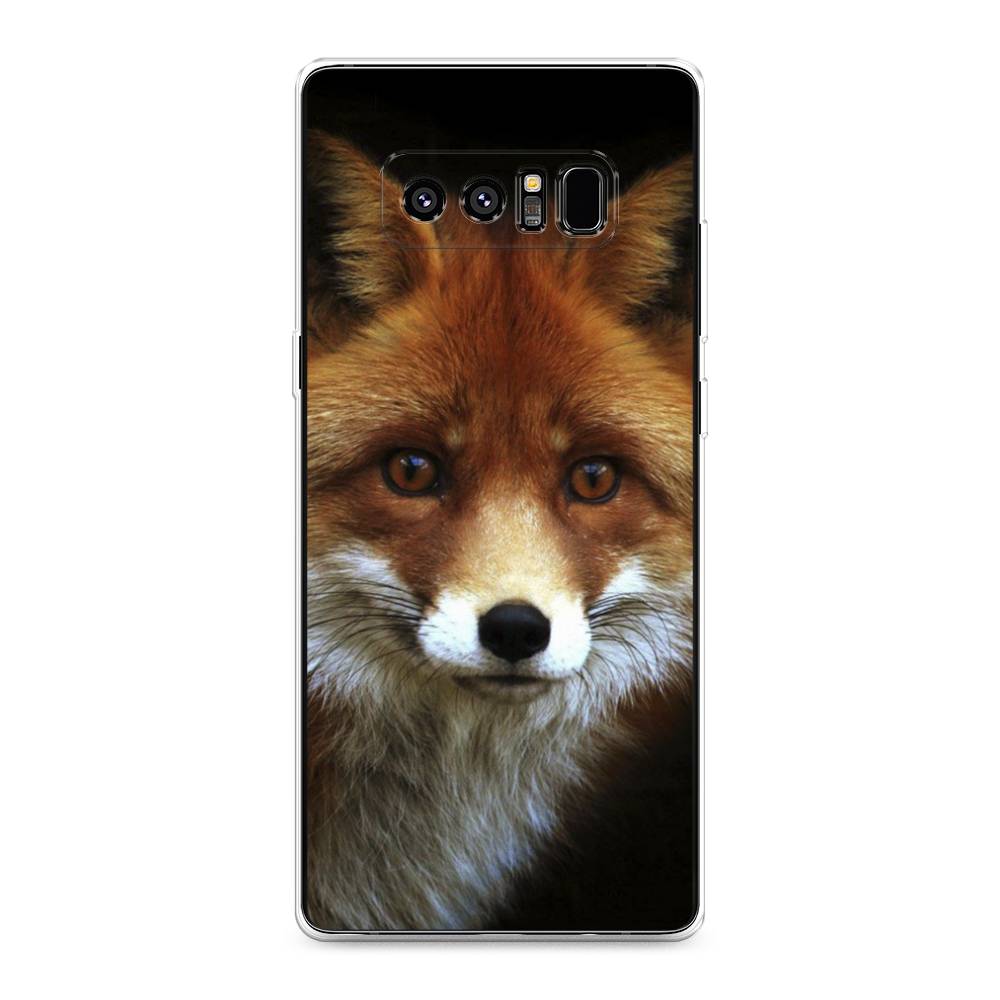 

Чехол на Samsung Galaxy Note 8 "Лиса 2", Оранжевый;черный;серый, 25250-1