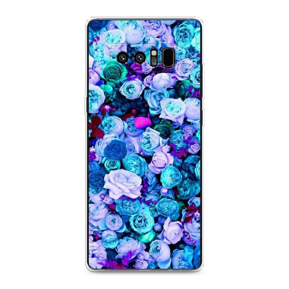 

Чехол на Samsung Galaxy Note 8 "Цветочный ковер", Фиолетовый, 25250-2